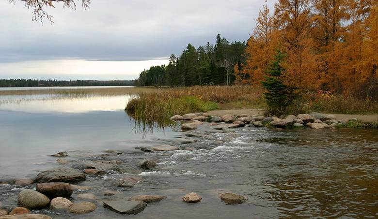Headwaters of the Mississippi River in Itasca State Park